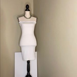White mini dress by Timing